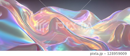 プレゼンや資料に抽象的で最先端なイメージ 128959009