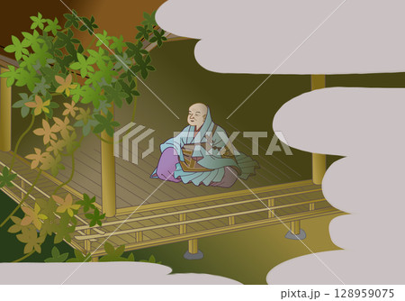 恵慶法師　荒廃した源融の河原院を詠む 128959075