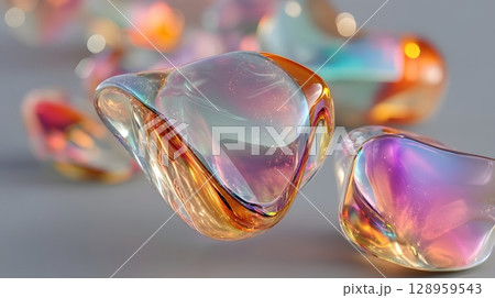 プレゼンや資料に抽象的で最先端なイメージ プレゼンや資料に抽象的で最先端なイメージ 128959543