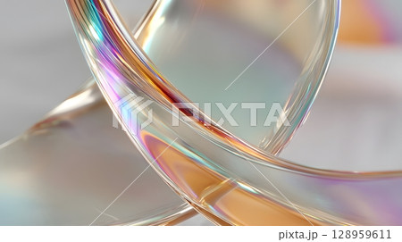 プレゼンや資料に抽象的で最先端なイメージ 128959611