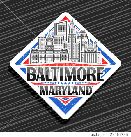 Vector logo for Baltimore Vector logo for Baltimore 128961726