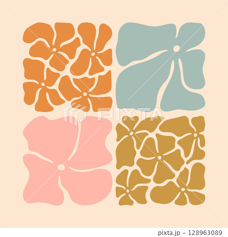 Abstract wavy decor. 128963089