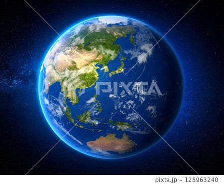 青い地球 128963240