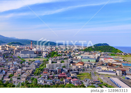 室蘭　塩見公園からの展望 128963313