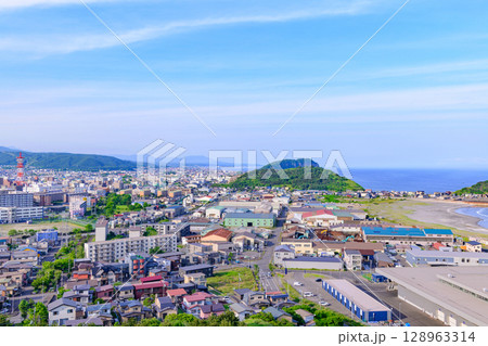 室蘭　塩見公園からの展望 128963314