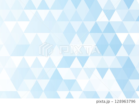 幾何学模様のかわいい背景 青 幾何学模様のかわいい背景 青 128963796