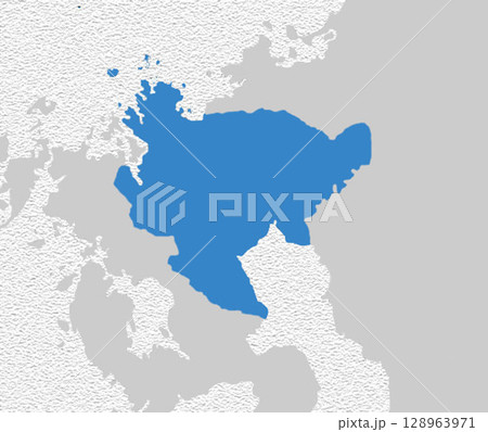 日本地図　佐賀県 128963971