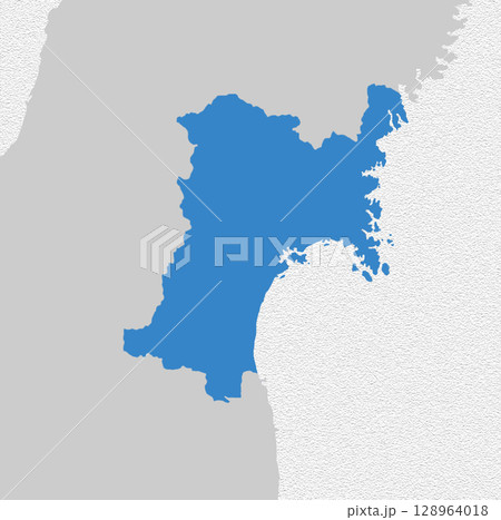 日本地図 宮城県 日本地図 宮城県 128964018