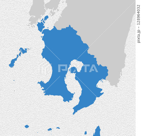 日本地図 鹿児島県 日本地図 鹿児島県 128964032