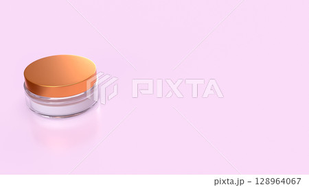 The Cream beautiful product for Advertising or Background concept 3d Rendering. The Cream beautiful product for Advertising or Background concept 3d Rendering. 128964067