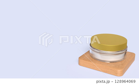 The Cream beautiful product for Advertising or Background concept 3d Rendering. The Cream beautiful product for Advertising or Background concept 3d Rendering. 128964069