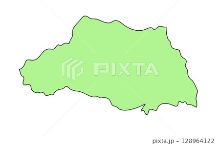 日本地図 埼玉県 日本地図 埼玉県 128964122