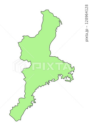 日本地図 三重県 日本地図 三重県 128964128