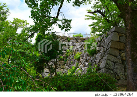 淀城跡　天守台　石垣　京都市 128964264