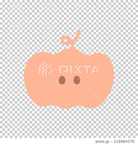 ころころゆるかぼちゃ png  128964270