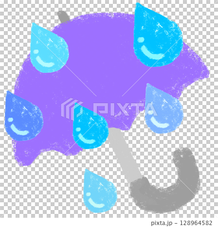 シンプルイラスト　クレヨンタッチ 128964582