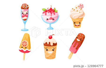 Indulge in Delicious Ice Cream Treats A Refreshing Summer Delight for Everyone to Enjoy 128964777