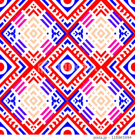 vector seamless pattern. modern stylish texture. repeating geometric tiles from striped striped elements vector seamless pattern. modern stylish texture. repeating geometric tiles from striped striped elements 128965094