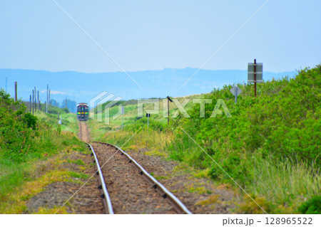 JR北海道　根釧本線　原生花園駅付近 128965522