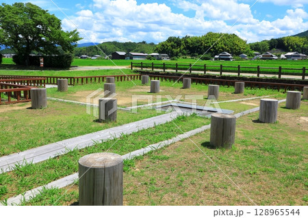 史跡　飛鳥水落遺跡 128965544
