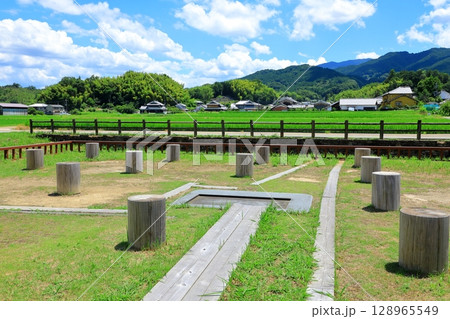 史跡　飛鳥水落遺跡 128965549