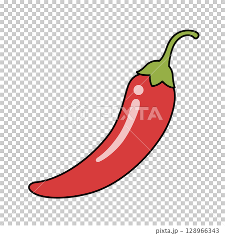 chili pepper icon chili pepper icon 128966343