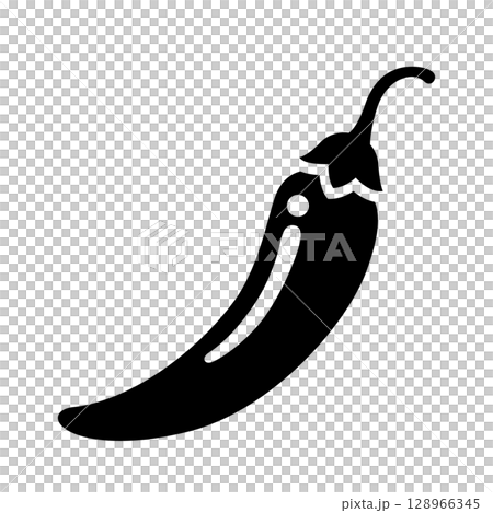 chili pepper icon chili pepper icon 128966345
