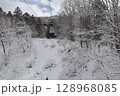 リフトから見る雪景色 128968085