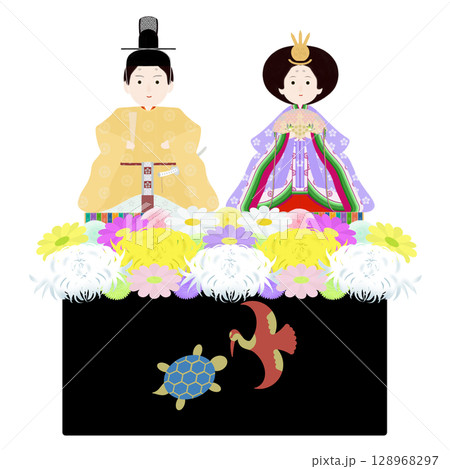 重陽の節句_大人の雛祭り 128968297
