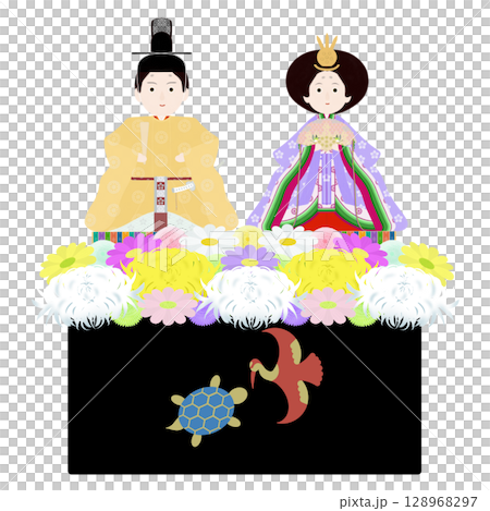 重陽の節句_大人の雛祭り 128968297