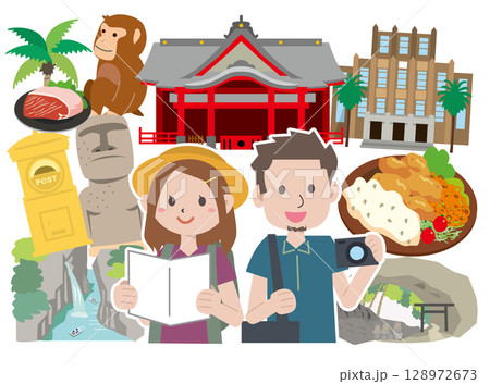 宮崎県の人気観光スポット 128972673