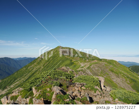 光岳、聖岳 128975227