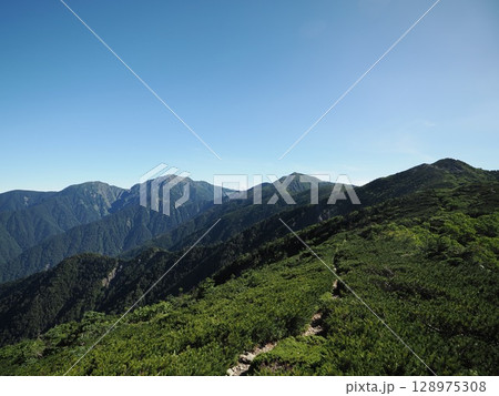 光岳、聖岳 光岳、聖岳 128975308
