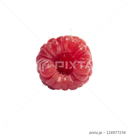 Raspberries isolated on white background. Sweet ripe fresh delicious raspberry, summer berry, Raspberries isolated on white background. Sweet ripe fresh delicious raspberry, summer berry, 128977256