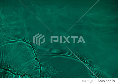 transparent dark green clear calm water wave surface texture transparent dark green clear calm water wave surface texture 128977719