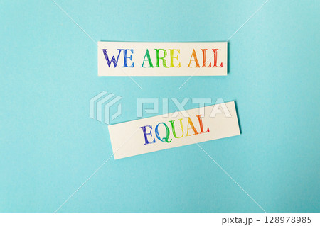Two stickers with rainbow colors Two stickers with rainbow colors 128978985
