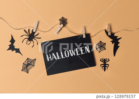 Halloween is a spooky holiday that is celebrated on October 31st 128979157