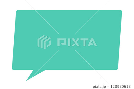 吹き出し 四角 吹き出し 四角 128980618