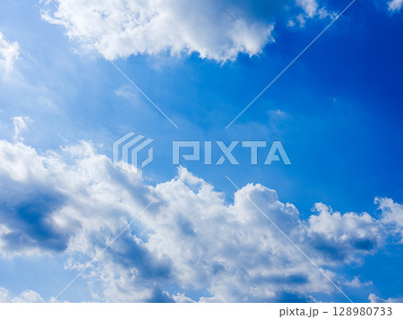 青い空白い雲 青い空白い雲 128980733