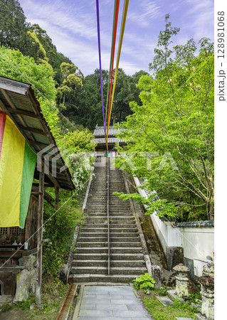 四国八十八箇所22番 平等寺 石段 徳島県阿南市 四国八十八箇所22番 平等寺 石段 徳島県阿南市 128981068