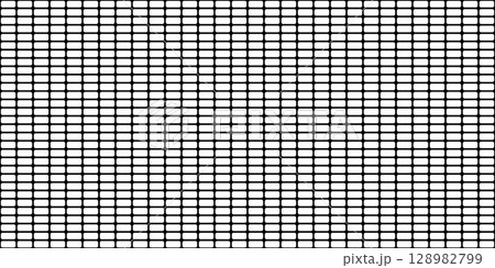 Construction site fence isolated on white bg as a seamless pattern 128982799
