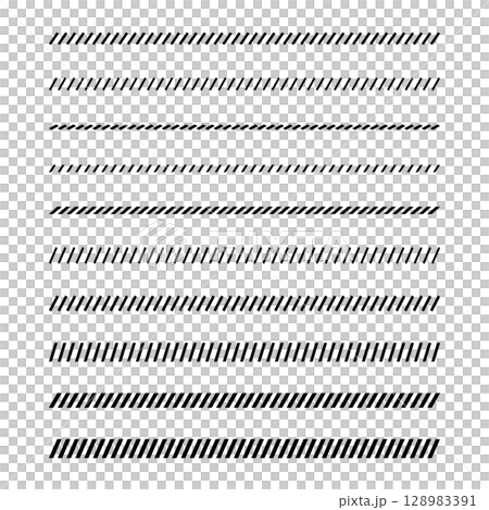 Simple slash, diagonal line, vector, black and white 128983391