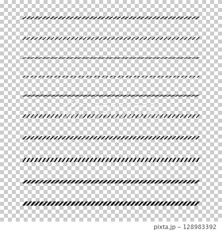 シンプルなスラッシュ・斜めのライン 線 ベクター 白黒 シンプルなスラッシュ・斜めのライン 線 ベクター 白黒 128983392