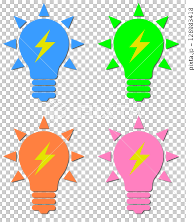 Illustration of an environmentally friendly household LED light bulb that saves energy and saves money Illustration of an environmentally friendly household LED light bulb that saves energy and saves money 128983418