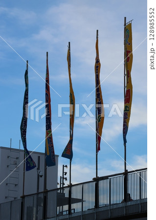 大相撲開催時　夕方のIGアリーナ 128985552