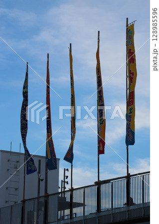 大相撲開催時　夕方のIGアリーナ 128985596