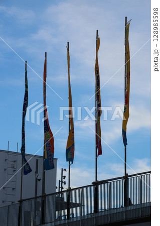 大相撲開催時　夕方のIGアリーナ 128985598