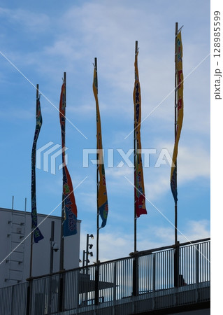 大相撲開催時　夕方のIGアリーナ 128985599