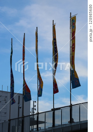 大相撲開催時　夕方のIGアリーナ 128985680