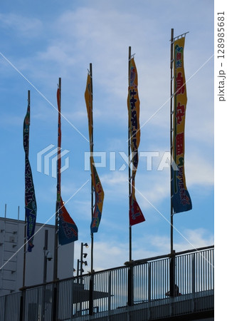 大相撲開催時　夕方のIGアリーナ 128985681